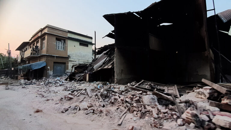 미얀마 지진 위기관리팀 지원이 필요합니다